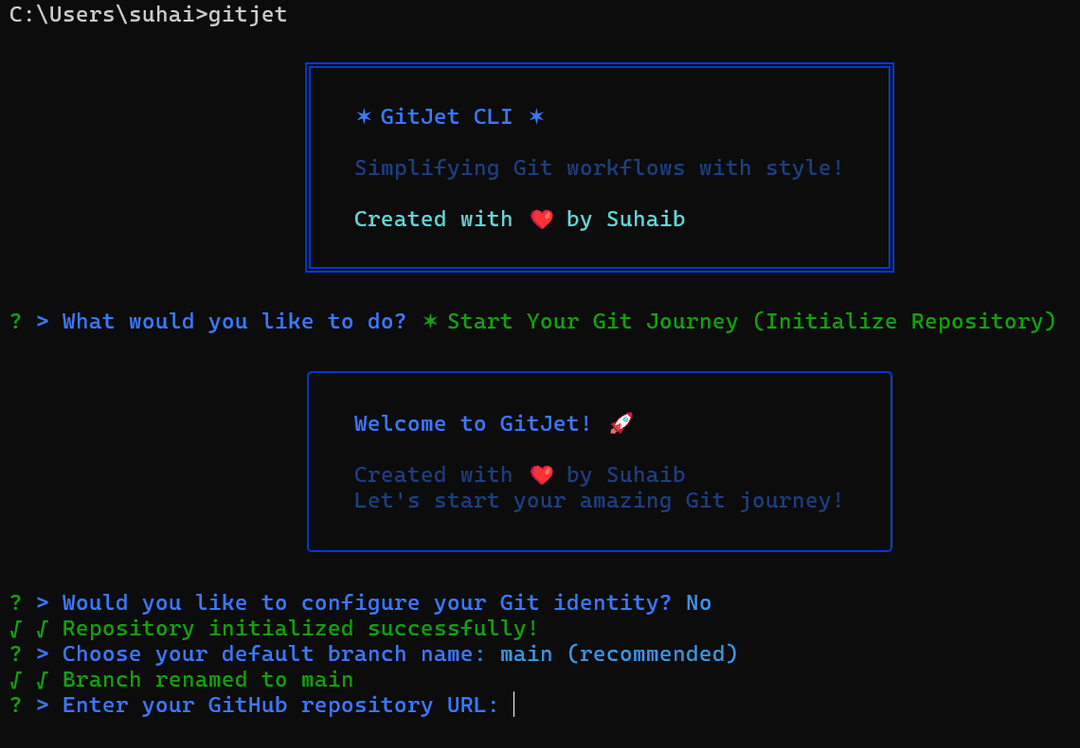 GitJet - Simplifying Git with One Click